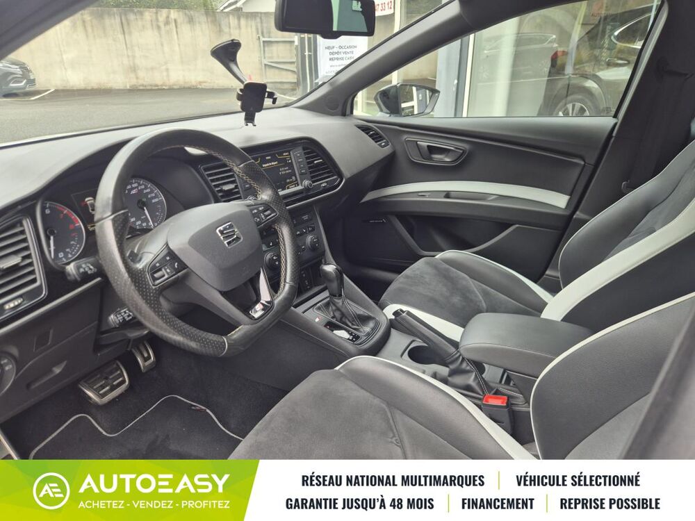 Leon CUPRA 2.0 TSI 280ch DSG6 Si&egrave;ges chauffants Alcantara 2016 occasion 44470 Carquefou