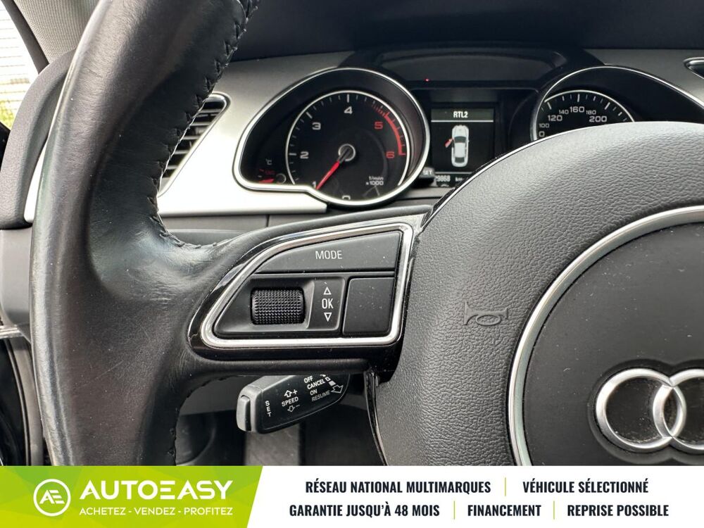 A5 I Sportback Phase 2 2.0 TDi Multitronic 190 cv AMBITION LUXE 2015 occasion 56000 Vannes