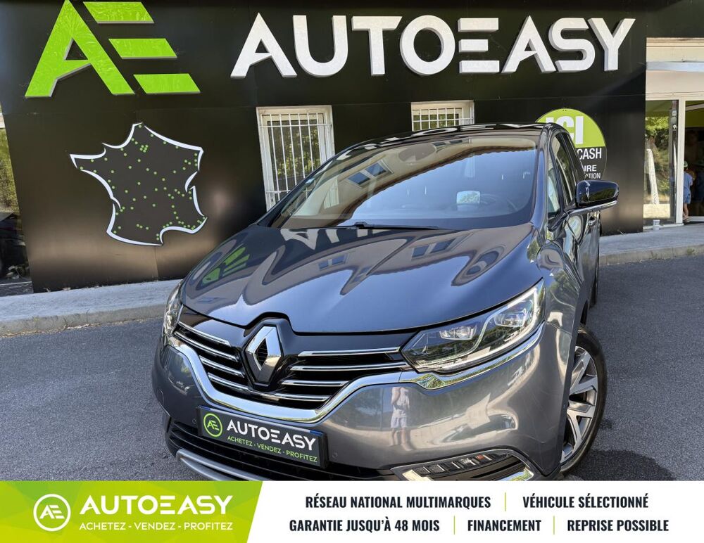Espace V 1.6 dCi 160 INTENS EDC6 7 PLACES * TOIT PANO * ENTRETIEN E 2019 occasion 34430 Saint-Jean-de-Vedas