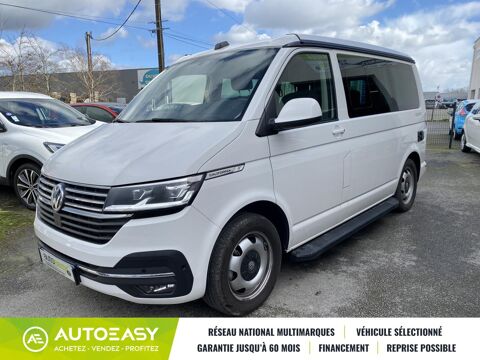 Volkswagen MULTIVAN T6 L1 2.0 TDI DSG7 150 CV BVA California OCEAN 2021 occasion Vannes 56000