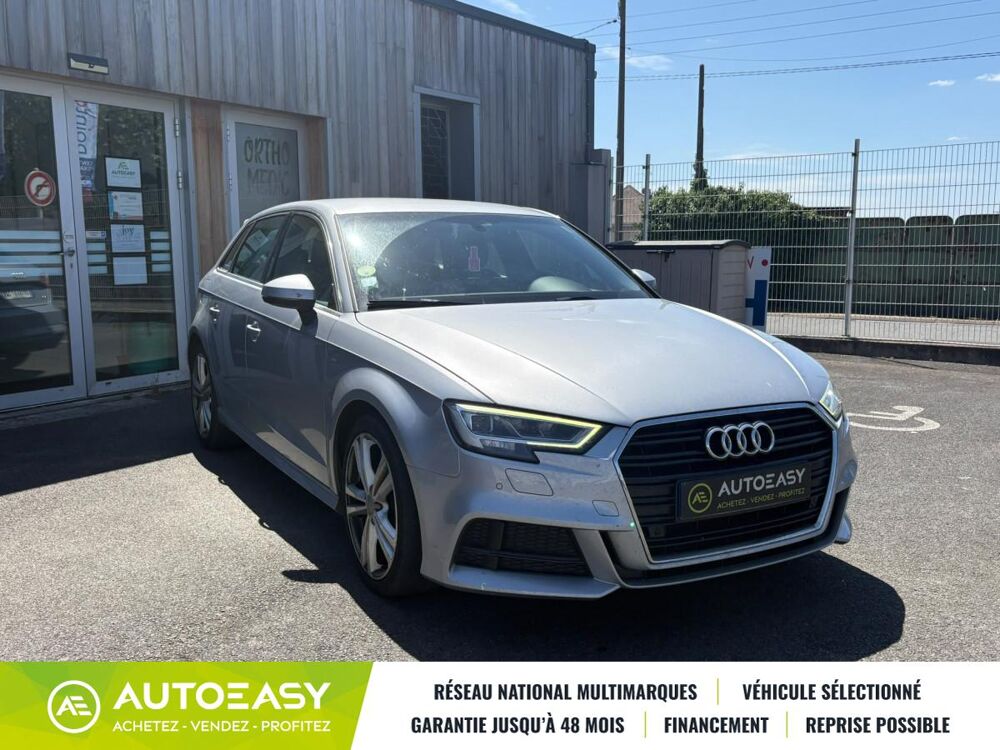 A3 SPORTBACK 2.0 150 S LINE / BOITE AUTO / TRES BON ETAT / GARA 2019 occasion 79000 NIORT