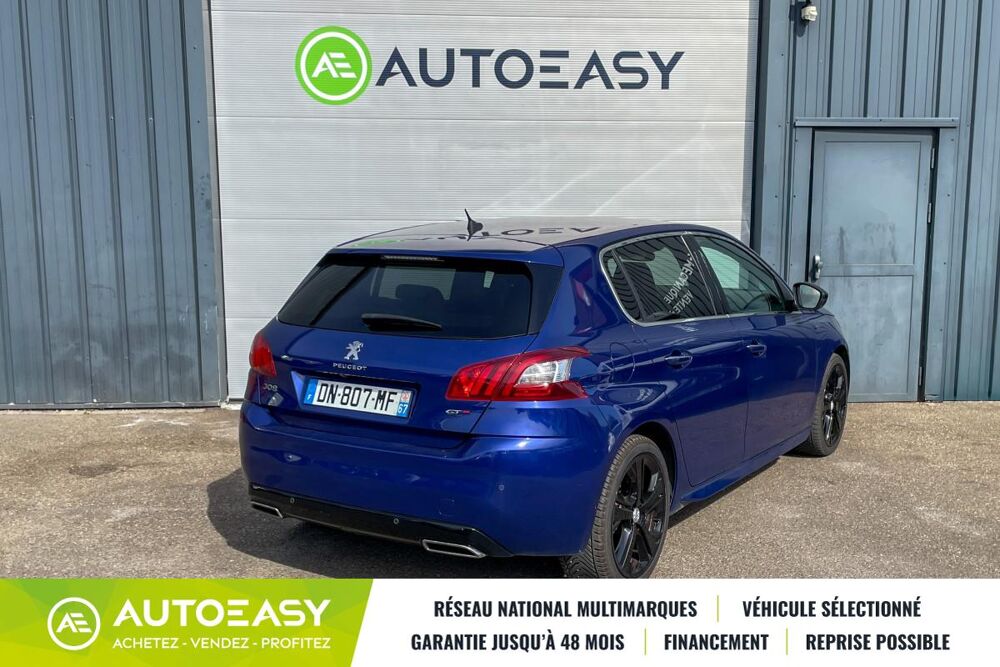 308 GT 1.6 THP 205 cv MOTEUR A CHAINE CUIR CHAUFFANT MASSANT CA 2015 occasion 67370 WIWERSHEIM