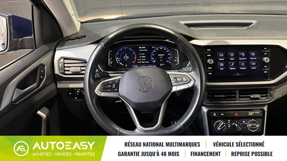 T-Cross 1.0 TSI 110ch Active DSG7 / CARPLAY / CAMERA DE RECUL 2022 occasion 29850 GOUESNOU