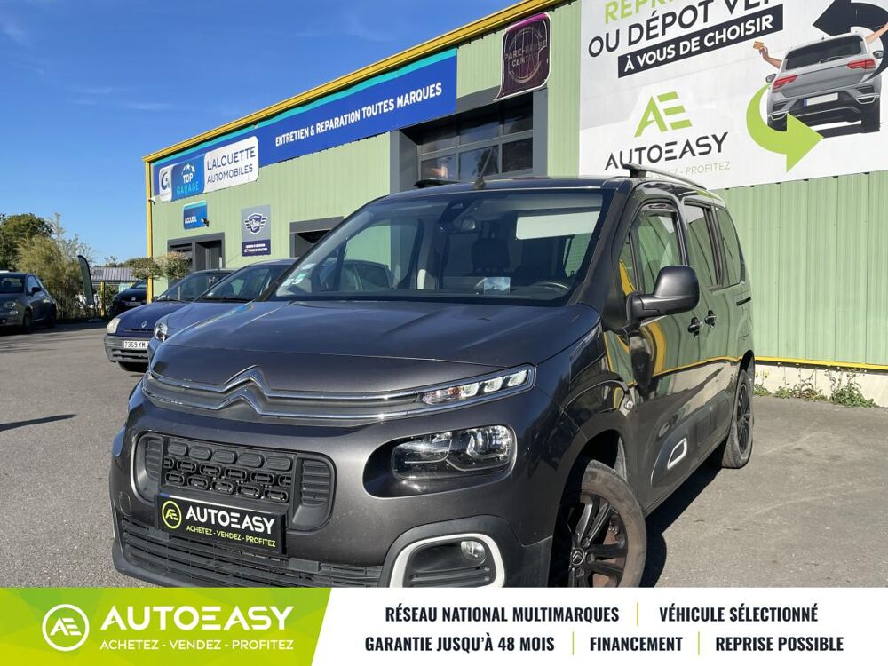 Berlingo M BlueHDi 130 S&S EAT8 Shine *Avec attelage* 2021 occasion 35230 Saint-Armel