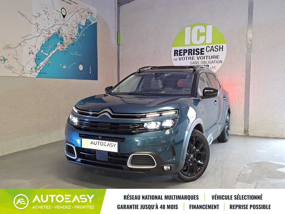C5 aircross 1.6 225 SHINE PACK PHEV S&S EAT8 / TOIT OUVRANT / ENTRETIENS 2020 occasion 34770 Gigean