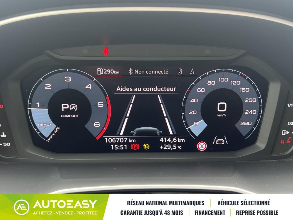 Q3 35 S-LINE 2.0 TDI 150cv S Tronic * Caplay * Cam&eacute;ra * Virtua 2022 occasion 33185 Le Haillan