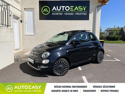 Fiat 500 1.2 MPi 69ch BVA LOUNGE DUALOGIC 2018 occasion SEVENANS 90400