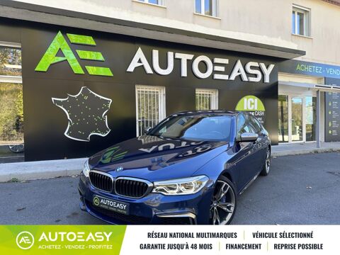 BMW S&eacute;rie 5 (G30 Ph.1) M550i xDrive 4.4 i V8 462 Steptronic8 * Harman Ka 2017 occasion Saint-Jean-de-Vedas 34430