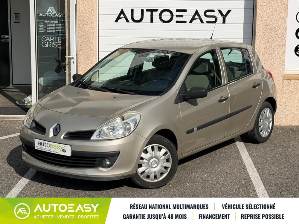 Clio 1.2 TCe 100 ch Dynamique 5p / Clim auto / Vitres AV elec / F 2007 occasion 69120 Vaulx-en-Velin