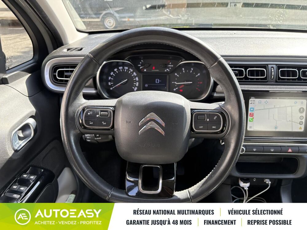 C3 PureTech 82 ch Feel / CARPLAY 2017 occasion 69120 Vaulx-en-Velin
