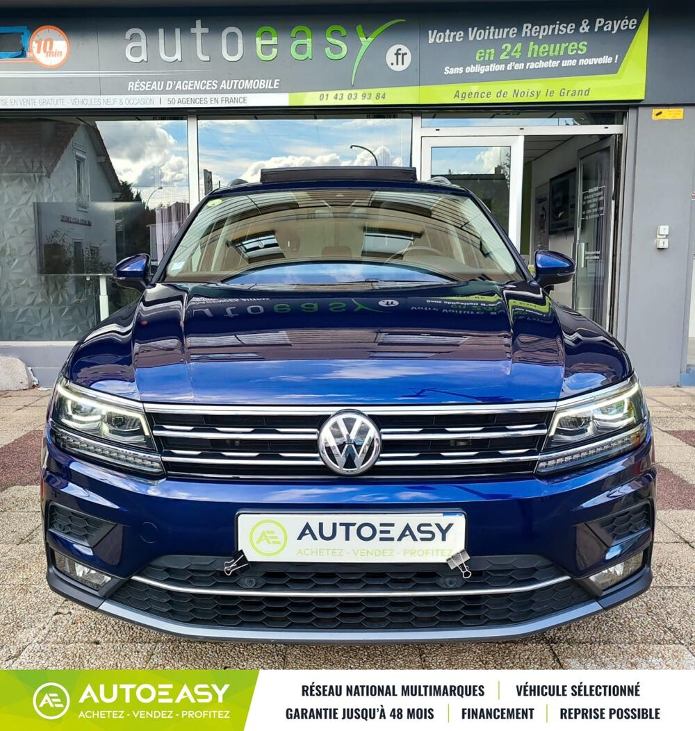 Tiguan II 2.0 TDi CARAT DSG7 150 1ere Main SUVI VW 2019 occasion 93160 Noisy-le-Grand