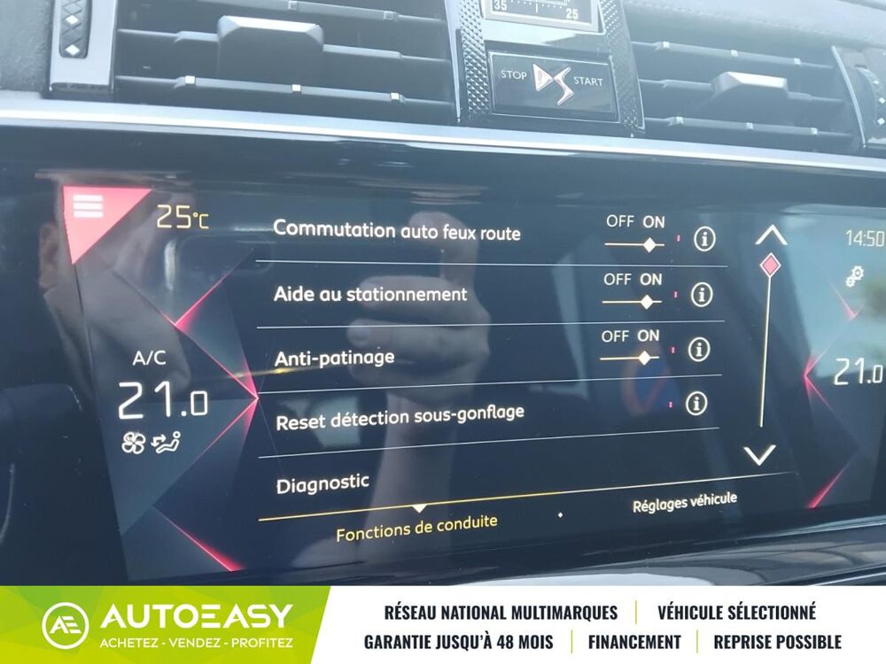 DS3 1.6 THP S&S 180 cv - Performance Line 2019 occasion 68390 Sausheim