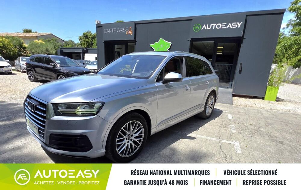 Q7 3.0 V6 TDI Clean Diesel 272 Tiptronic 8 Quattro 7pl S LINE E 2016 occasion 13330 P&eacute;lissanne