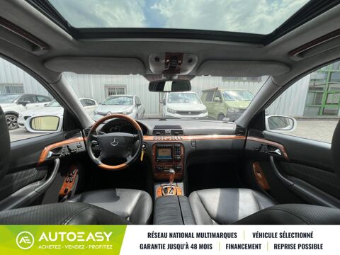 Classe S 600 V12 5.8i 367cv BVA * Full Option * Faible Kilom&eacute;trage * 2001 occasion 33185 Le Haillan