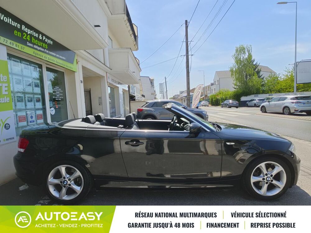 S&eacute;rie 1 Cabriolet 125 i 218 ch 125i 6 cylindres Luxe Suivi BMW 2009 occasion 91700 Sainte-Genevi&egrave;ve des Bois