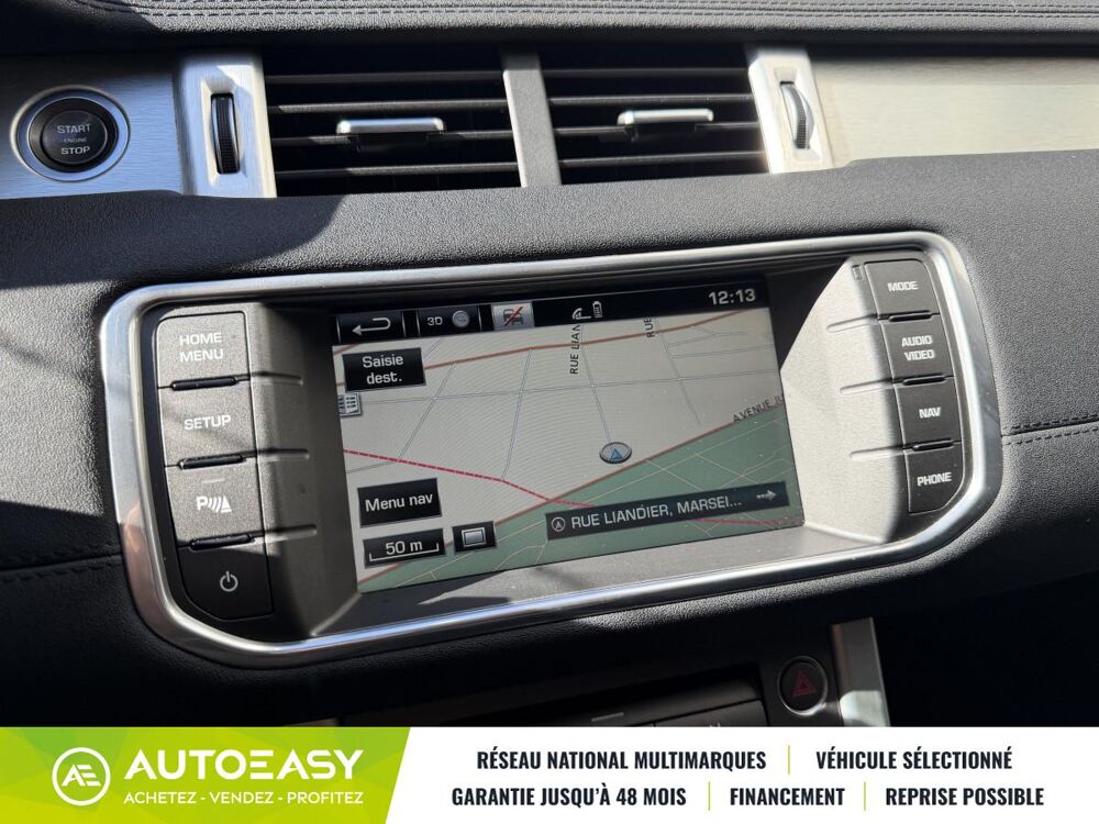 Range Rover Evoque 2.2 SD4 16V DPF 4WD BVA9 190 cv Bo&icirc;te auto 2015 occasion 13008 Marseille