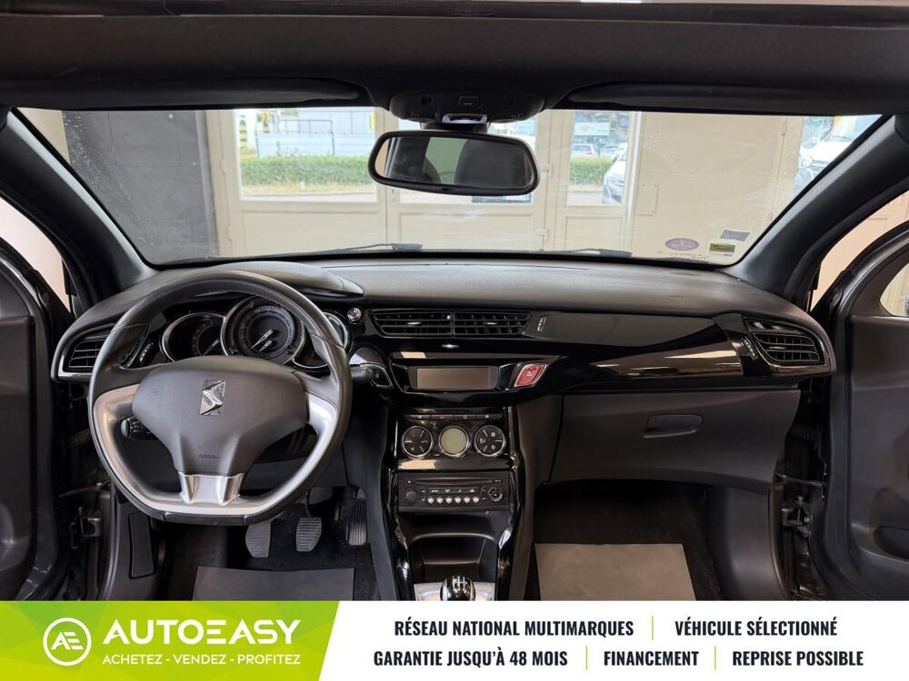 DS3 CABRIOLET 1.6 VTI 16V 120 SO CHIC / 2EME MAIN 2013 occasion 42120 LE COTEAU