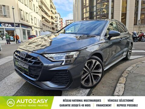 Audi A3 35 TFSI 150 HYBRIDE S LINE+ S TRONIC 10900 KMS 2024 occasion Nice 06300