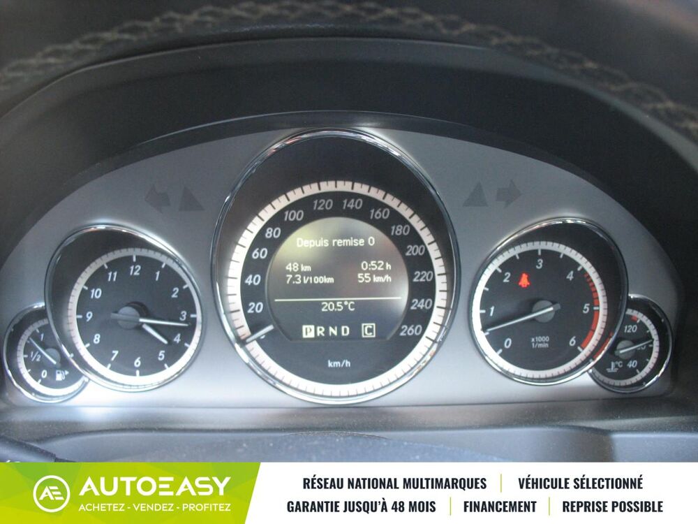 Classe E 350 CDI Coup&eacute; C207 EXECUTIVE BA7 2009 occasion 29000 Quimper