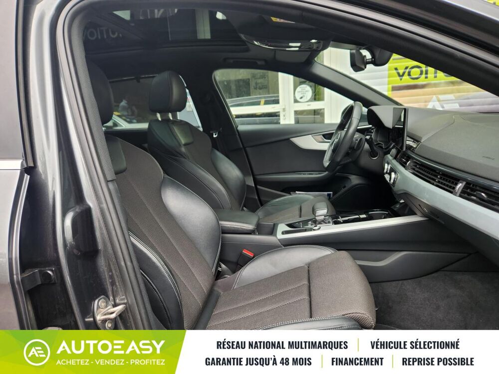 A4 Avant 35 TDI 163 S line S tronic 7 Toit ouvrant panoramique 2020 occasion 44470 Carquefou