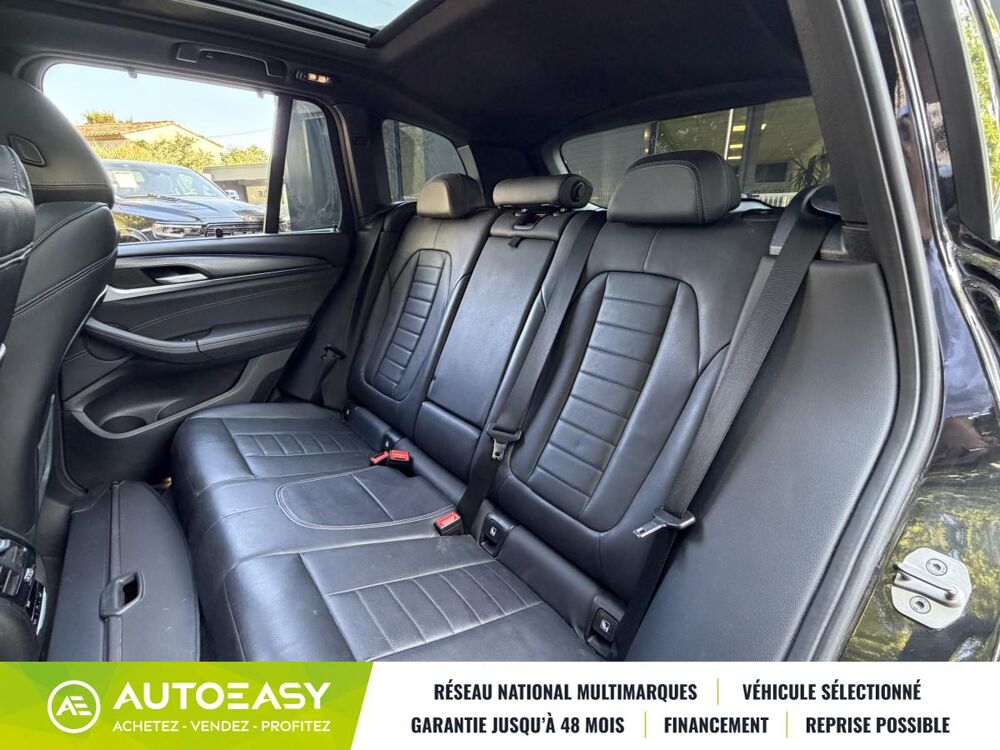 X3 xDrive 20d 190 Mild Hybrid M Sport BVA8 / Suivi BMW / Toit O 2021 occasion 13330 P&eacute;lissanne