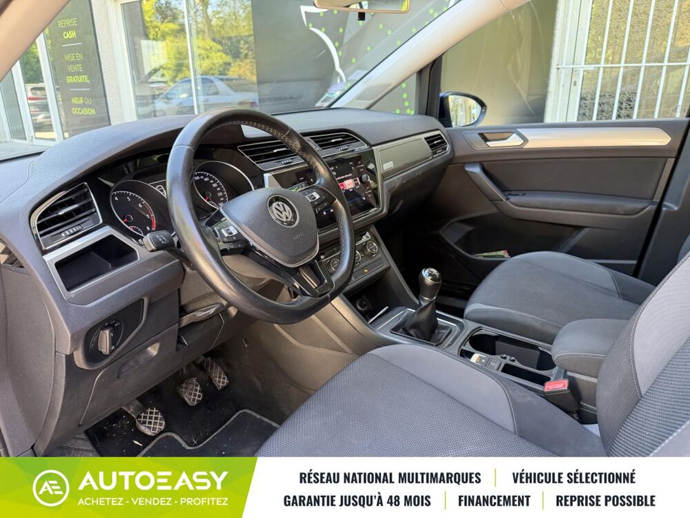 Touran 1.0 TSI 115 TrendLine 7 Places / Attelage / CarPlay / Radar 2019 occasion 34430 Saint-Jean-de-Vedas