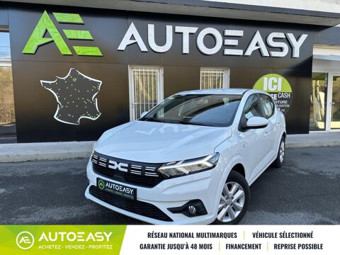 Dacia Sandero 1.0 TCE 90 EXPRESSION PACK CONFORT * ENTRETIEN DACIA * ATTEL 2024 occasion Saint-Jean-de-Vedas 34430