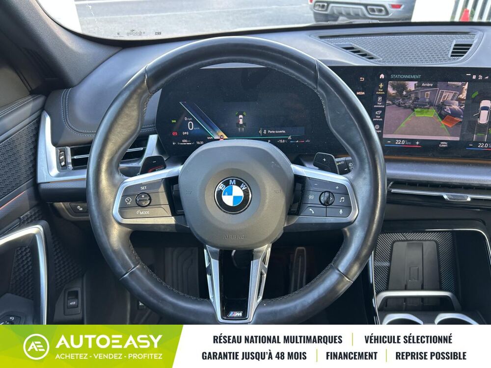 X1 (F48) (2) sDrive18i 136 Ch M SPORT DKG7 * ECLAIRAGE D'AMBIAN 2023 occasion 06270 Villeneuve-Loubet