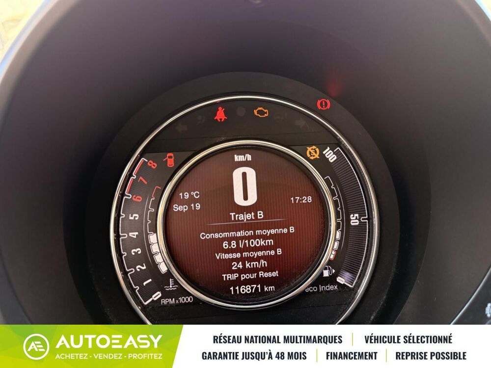 500 III Phase 2 0.9 TwinAir 8V Turbo 85 cv * Ideal Jeune Permis 2016 occasion 33185 Le Haillan