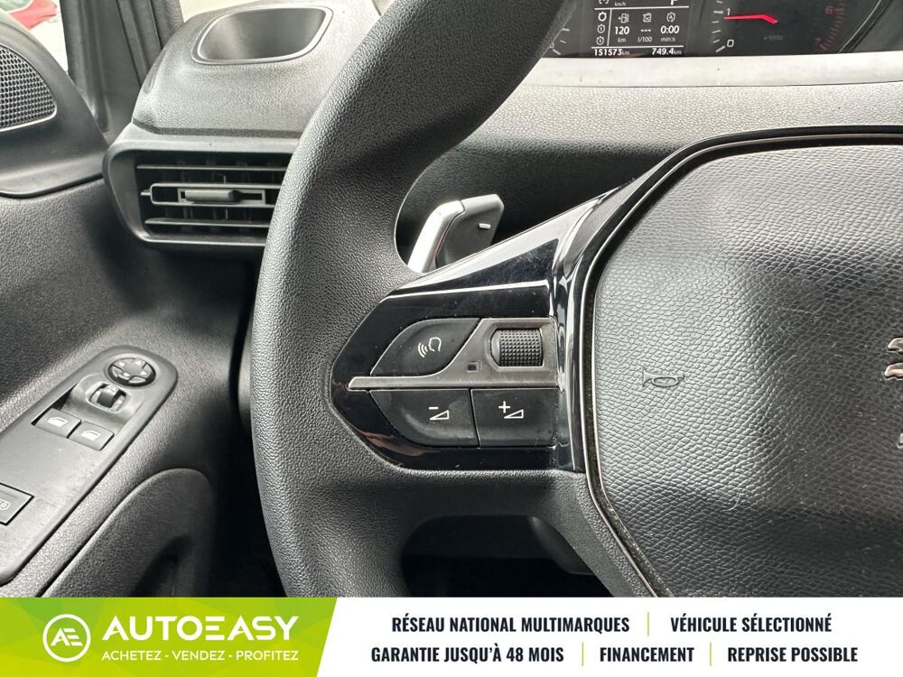 Partner - (K9) L1 1.5 BlueHDi 16V FAP EAT8 130 cv Bo&icirc;te auto * Camer 2021 occasion 33185 Le Haillan