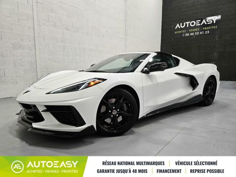 Chevrolet Corvette C8 6.2 V8 502 cv Z51 3LT artic white + options / ecotaxe pay 2020 occasion La Fert&eacute;-Saint-Aubin 45240