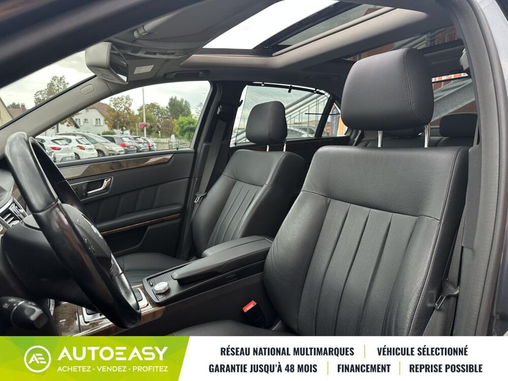 Classe E 250 CDI ELEGANCE EXECUTIVE BVA / ENTRETIEN EXCLUSIF MERCEDES 2009 occasion 68920 Wettolsheim