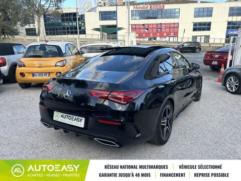 Classe CLA II COUPE 180D 116 Ch AMG LINE 7G-DCT * TOIT OUVRANT * PACK E 2019 occasion 06270 Villeneuve-Loubet