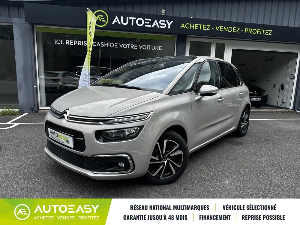 C4 Spacetourer BlueHDi 130ch Shine Cam&eacute;ra de recul 2018 occasion 44470 Carquefou