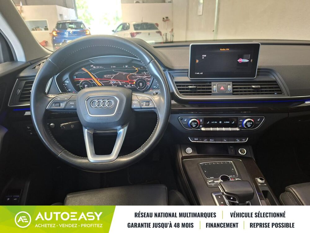 Q5 50 TFSI E 299 2.0 QUATTRO AVUS / CARNET ENTRETIEN ELECTRONIQ 2021 occasion 34770 Gigean