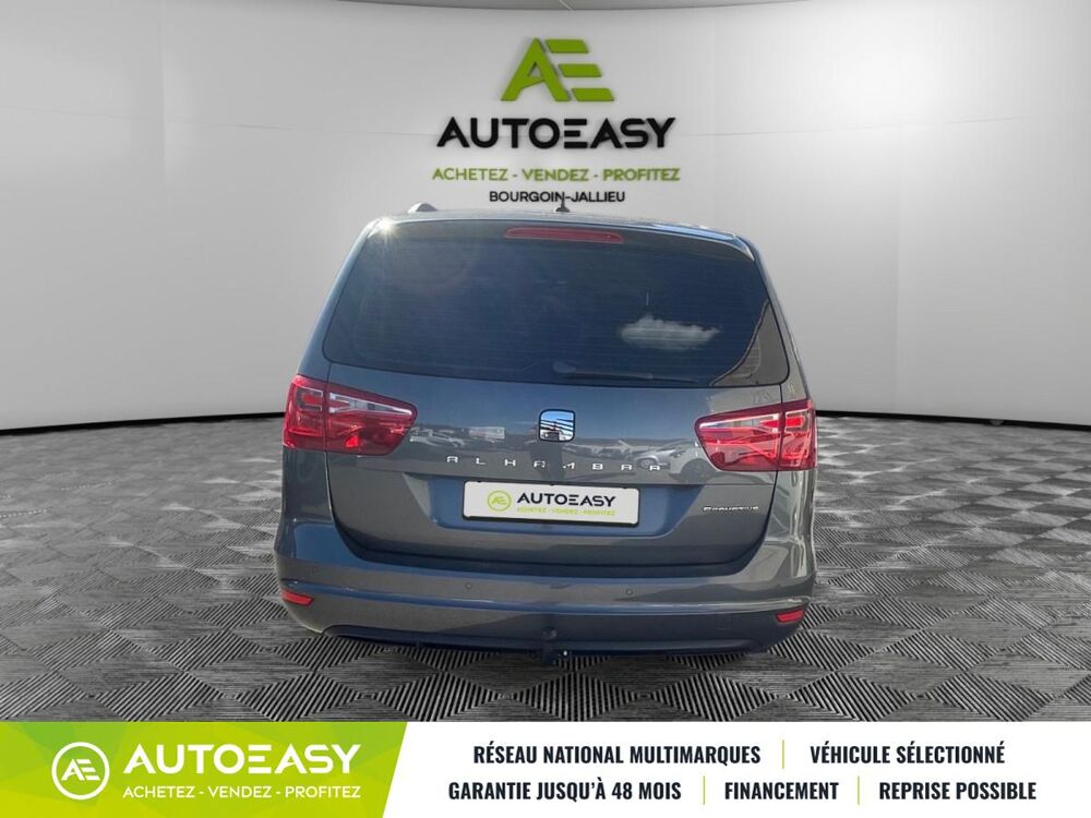 Alhambra 2.0 TDI / 140 CH / ECOMOTIVE 7 PLACES / SUIVI SEAT / KIT DIS 2014 occasion 38300 Bourgoin-Jallieu
