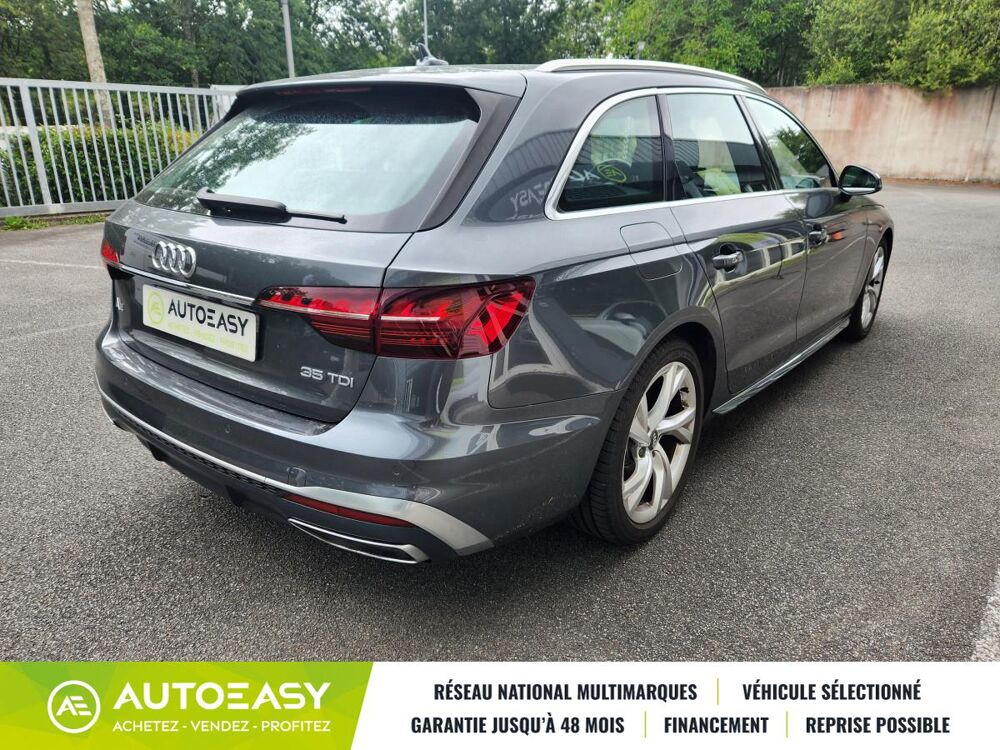 A4 Avant 35 TDI 163 S line S tronic 7 Toit ouvrant panoramique 2020 occasion 44470 Carquefou