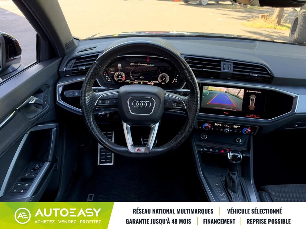 Q3 S Line 35 TFSI Stronic 150cv /Super &eacute;tat/ Suivi Audi / Black 2020 occasion 13290 Aix-en-Provence