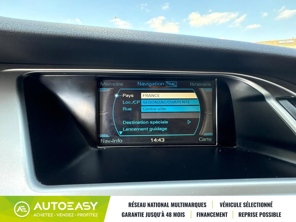 A4 SERIE 3 AVANT 2.0 TDI 170 BOITE AUTOMATIQUE 2009 occasion 79000 NIORT