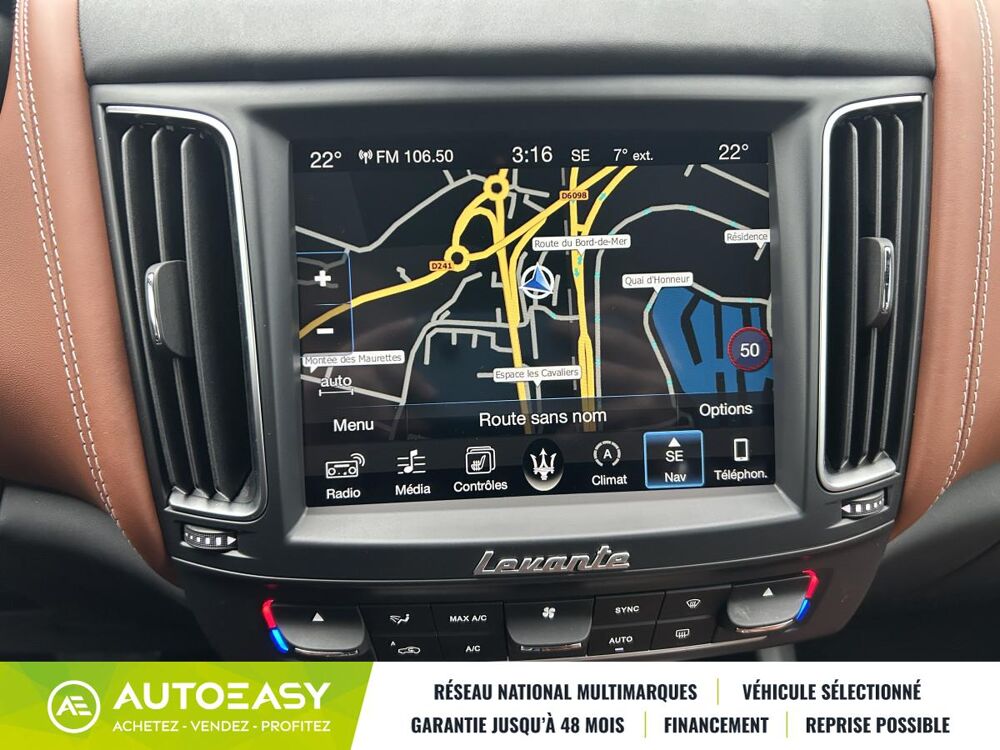 Levante 3.0 V6 Bi-Turbo 430 Ch S Q4 GranLusso 2016 occasion 06270 Villeneuve-Loubet