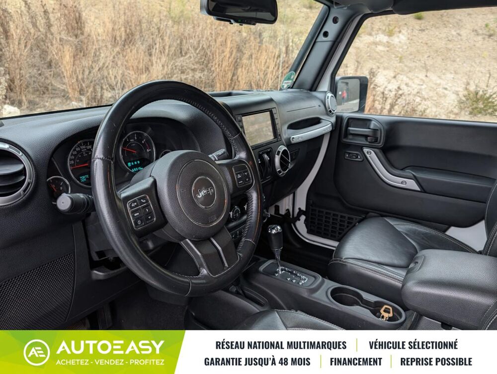 Wrangler 2.8 200 cv bva sahara / hard top / galerie / gps / sono alp 2016 occasion 45240 La Fert&eacute;-Saint-Aubin