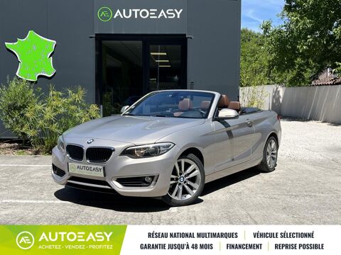 BMW Serie 2 Cabriolet (F23) 218 i 136 Lounge / Véhicule Français / Entre 2016 occasion Pélissanne 13330