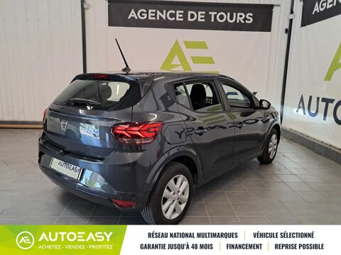 Sandero 1.0 TCe 90 Confort - 22B - 1er main - camera - suivi entreti 2022 occasion 37270 Montlouis sur Loire
