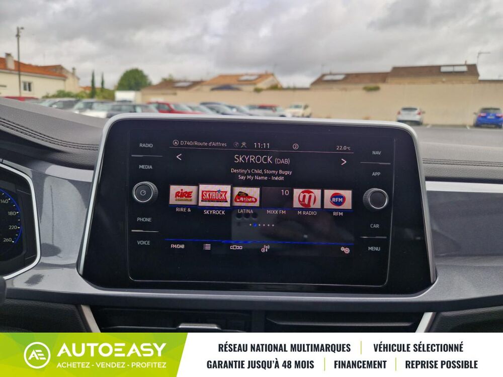 T-ROC 1.5 TSI DSG7 150 FINITION STYLE / TRES BON &Eacute;TAT / GARANTIE 1 2022 occasion 79000 NIORT