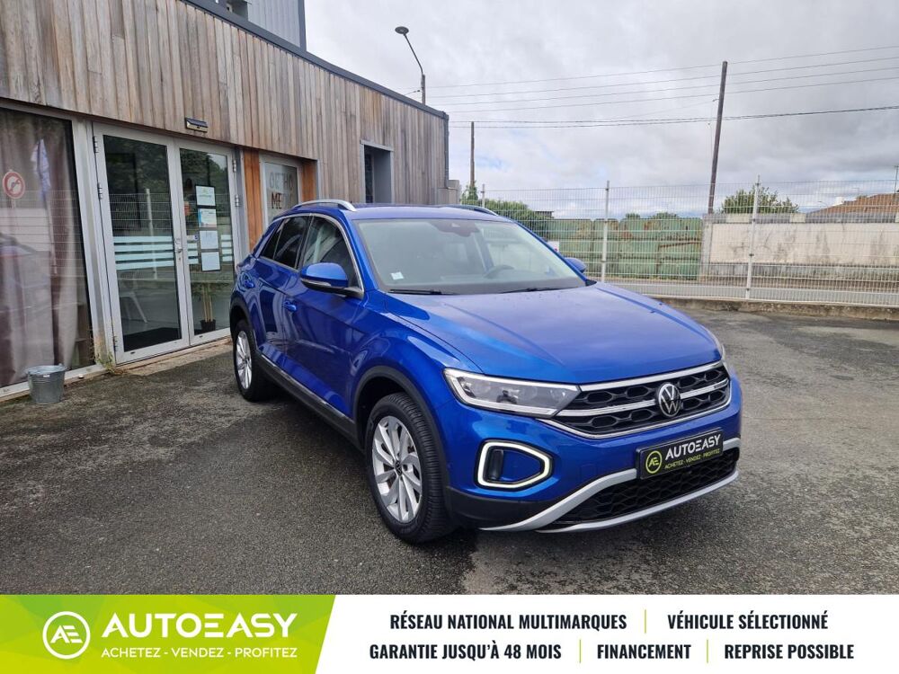 T-ROC 1.5 TSI DSG7 150 FINITION STYLE / TRES BON &Eacute;TAT / GARANTIE 1 2022 occasion 79000 NIORT