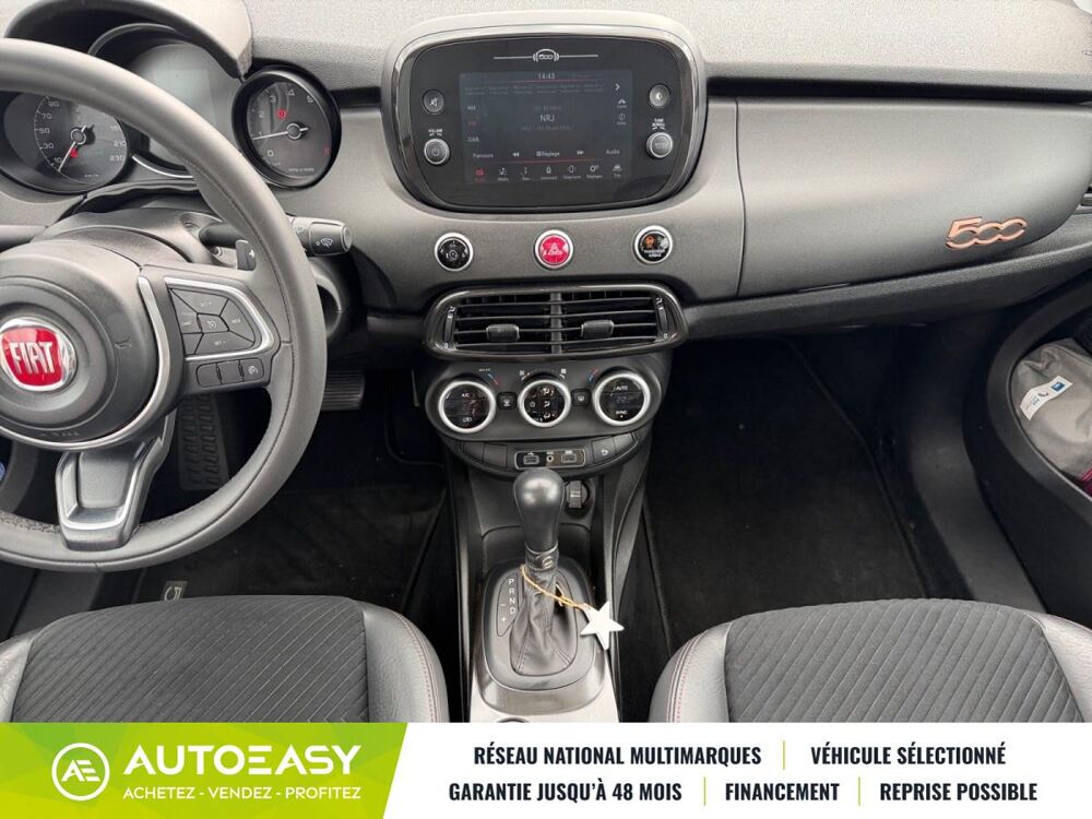 500 X 1.3 FIREFLY TURBO T4 150 CH BY HARCOURT DCT 2019 occasion 24100 Creysse