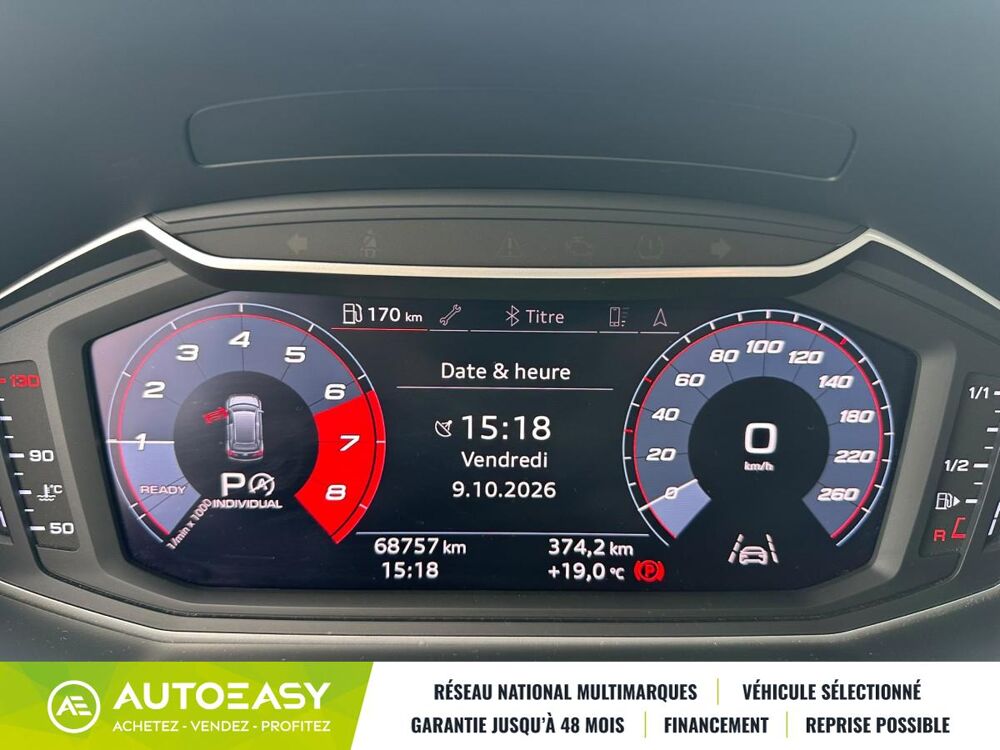 A1 SPORTBACK 30 TFSI S-Tronic7 116cv Design Luxe * Virtual Cock 2019 occasion 33185 Le Haillan