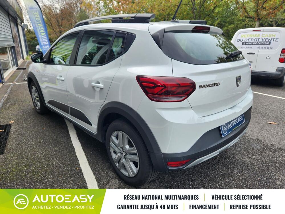 Sandero 1.0 ECO-G 100ch GPL / essence Stepway / Cam&eacute;ra de recul 2021 occasion 44470 Carquefou