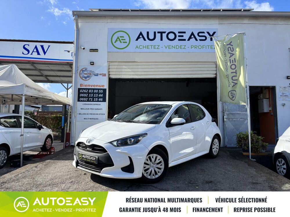 Yaris 1.0 VVT-I 70 DYNAMIC (faible kilom&eacute;trage) 2022 occasion 97410 Saint-Pierre
