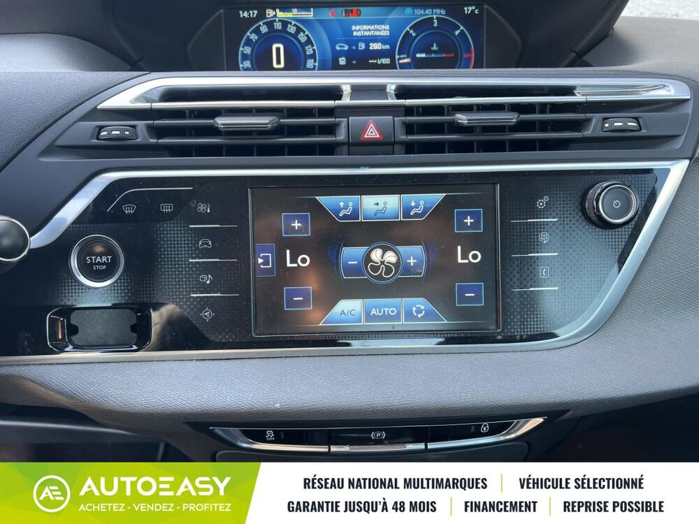 C4 Picasso 2.0 BlueHDi 16V FAP EAT6 S&S 150 cv Bo&icirc;te auto 2014 occasion 90400 SEVENANS